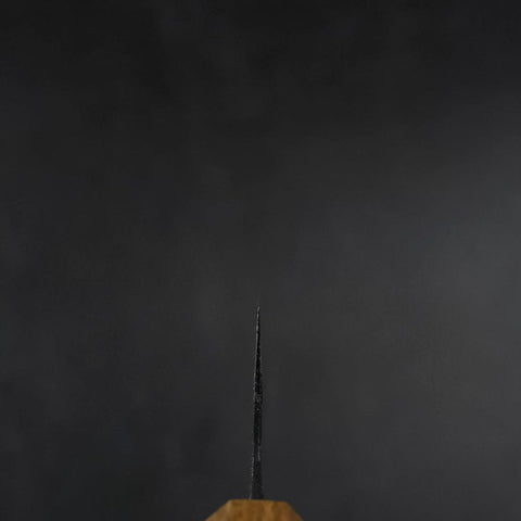 Bunka White Steel #2 Kurouchi Eichenholz Griff 165mm-[Musashi]-[Japan-Küchenmesser]