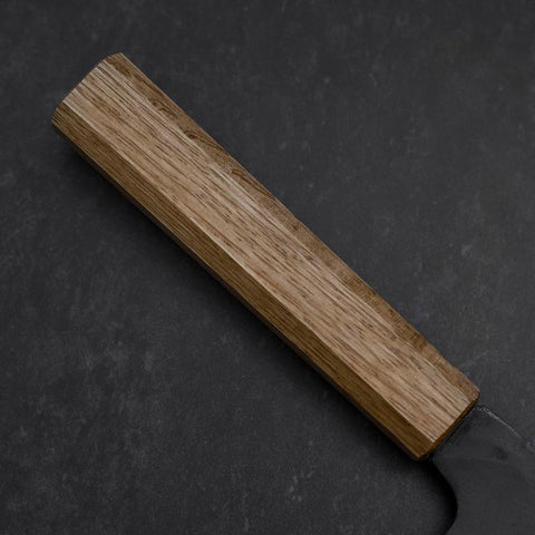 Bunka White Steel #2 Kurouchi Oak Handle 190mm (7.5”)-[Musashi]-[Japan-Küchenmesser]