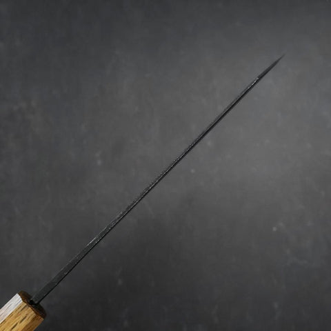 Bunka White Steel #2 Kurouchi Yaki Urushi Griff 165mm-[Musashi]-[Japan-Küchenmesser]