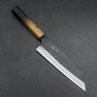 Bunka White Steel #2 Kurouchi Yaki Urushi Griff 165mm-[Musashi]-[Japan-Küchenmesser]