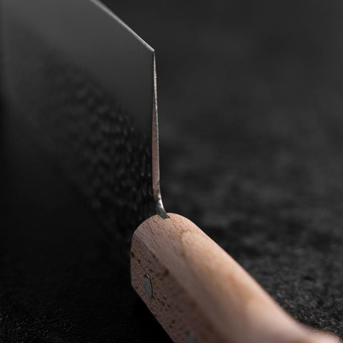 Chinese Cleaver AUS-6 Tsuchime Western Handle 180mm (7”)-[Musashi]-[Japan-Küchenmesser]
