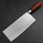 Chinese Cleaver Clad SK Steel Polished Round Handle 205mm (8.1”)-[Musashi]-[Japan-Küchenmesser]