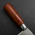 Chinese Cleaver Clad SK Steel Polished Round Handle 205mm (8.1”)-[Musashi]-[Japan-Küchenmesser]