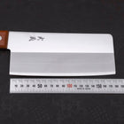 Chinese Cleaver VG-10 Damascus Cherry Handle 180mm (7”)-[Musashi]-[Japanese-Kitchen-Knives]
