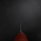Chinesisches Kochmesser Edelstahlummantelung SK-Stahl Poliert Runder Griff 205mm-[Musashi]-[Japan-Küchenmesser]