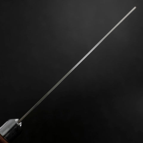 Chinesisches Kochmesser Edelstahlummantelung SK-Stahl Poliert Runder Griff 205mm-[Musashi]-[Japan-Küchenmesser]