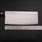 Chinesisches Kochmesser SK-Stahl Poliert Kirschholz Griff 220mm-[Musashi]-[Japan-Küchenmesser]