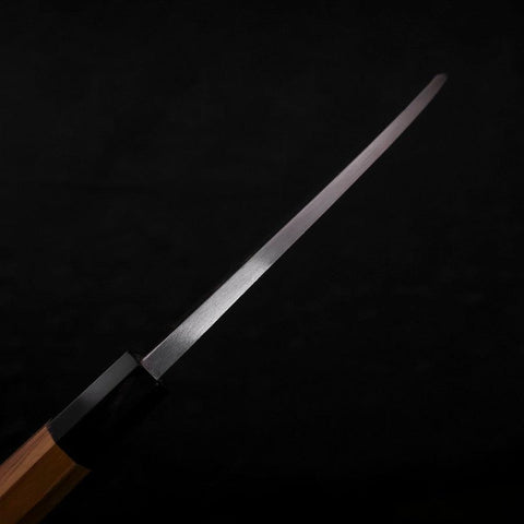 Deba AUS-10 Linkshand Poliert Büffelhorn und Teakholz Griff 165mm-[Musashi]-[Japan-Küchenmesser]