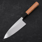 Deba AUS-10 Poliert Büffelhorn und Teakholz Griff 150mm-[Musashi]-[Japan-Küchenmesser]
