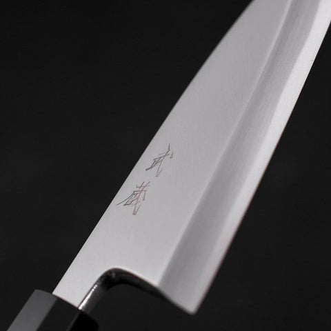 Deba AUS-10 Poliert Büffelhorn und Teakholz Griff 150mm-[Musashi]-[Japan-Küchenmesser]