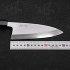 Deba AUS-10 Poliert Büffelhorn und Teakholz Griff 150mm-[Musashi]-[Japan-Küchenmesser]