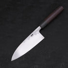Deba Blue Steel #2 Damast Rosenholz Griff 150mm-[Musashi]-[Japan-Küchenmesser]