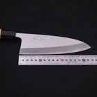 Deba Blue Steel #2 Kasumi Büffelhorn und Magnolienholz Griff 180mm-[Musashi]-[Japan-Küchenmesser]