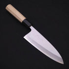 Deba Blue Steel #2 Kasumi Büffelhorn und Magnolienholz Griff 180mm-[Musashi]-[Japan-Küchenmesser]