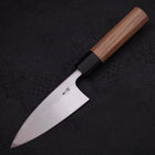 Deba Blue Steel #2 Kasumi Walnussholz Griff 120mm-[Musashi]-[Japan-Küchenmesser]