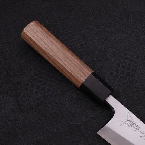 Deba Blue Steel #2 Kasumi Walnussholz Griff 120mm-[Musashi]-[Japan-Küchenmesser]