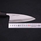 Deba Blue Steel #2 Kasumi Walnussholz Griff 135mm-[Musashi]-[Japan-Küchenmesser]