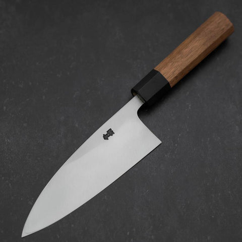 Deba Blue Steel #2 Kasumi Walnussholz Griff 150mm-[Musashi]-[Japan-Küchenmesser]