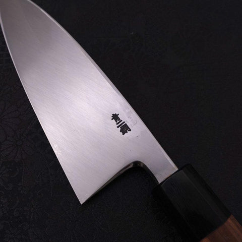 Deba Blue Steel #2 Kasumi Walnussholz Griff 150mm-[Musashi]-[Japan-Küchenmesser]