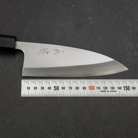 Deba Blue Steel #2 Kasumi Walnussholz Griff 150mm-[Musashi]-[Japan-Küchenmesser]