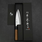 Deba Blue Steel #2 Kasumi Walnussholz Griff 150mm-[Musashi]-[Japan-Küchenmesser]