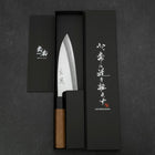 Deba Blue Steel #2 Kasumi Walnussholz Griff 150mm-[Musashi]-[Japan-Küchenmesser]