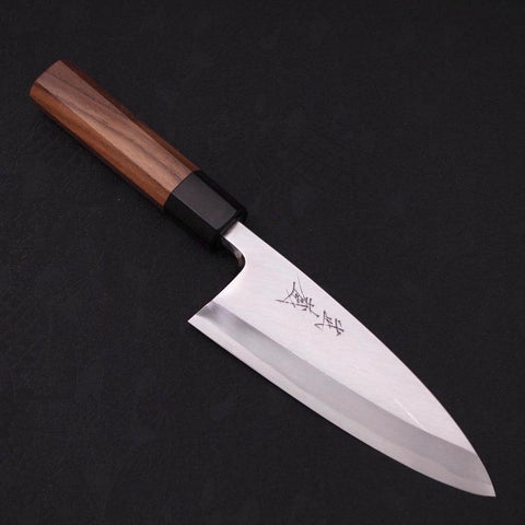 Deba Blue Steel #2 Kasumi Walnussholz Griff 150mm-[Musashi]-[Japan-Küchenmesser]