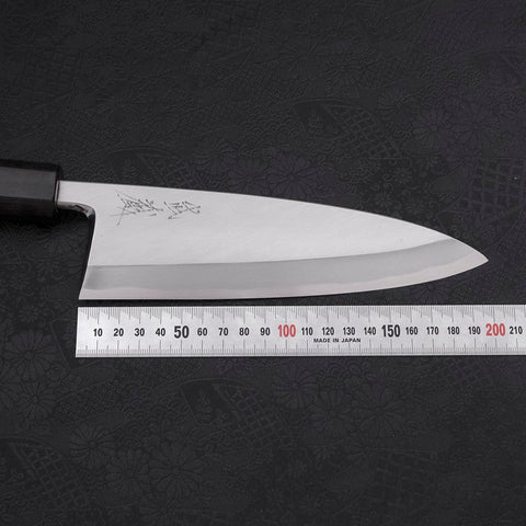 Deba Blue Steel #2 Kasumi Walnussholz Griff 195mm-[Musashi]-[Japan-Küchenmesser]