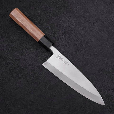 Deba Blue Steel #2 Kasumi Walnussholz Griff 195mm-[Musashi]-[Japan-Küchenmesser]