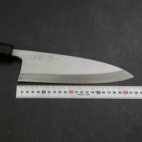 Deba Blue Steel #2 Kasumi Walnussholz Griff 210mm-[Musashi]-[Japan-Küchenmesser]