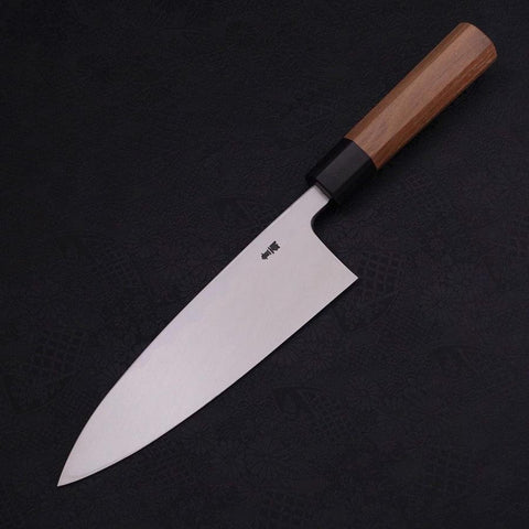 Deba Blue Steel #2 Kasumi Walnussholz Griff 210mm-[Musashi]-[Japan-Küchenmesser]