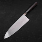 Deba Blue Steel #2 Kurouchi Büffelhorn und Ebenholz Griff 270mm - (Dick)-[Musashi]-[Japan-Küchenmesser]