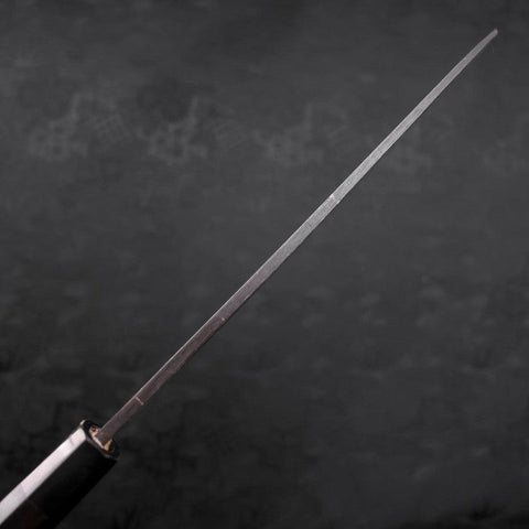 Deba Blue Steel #2 Kurouchi Büffelhorn und Ebenholz Griff 270mm - (Dick)-[Musashi]-[Japan-Küchenmesser]