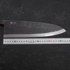 Deba Blue Steel #2 Kurouchi Büffelhorn und Ebenholz Griff 270mm - (Dick)-[Musashi]-[Japan-Küchenmesser]