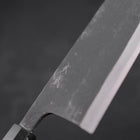 Deba Blue Steel #2 Kurouchi Büffelhorn und Ebenholz Griff 300mm (Dick)-[Musashi]-[Japan-Küchenmesser]