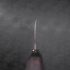 Deba Blue Steel #2 Kurouchi Büffelhorn und Ebenholz Griff 300mm (Dick)-[Musashi]-[Japan-Küchenmesser]