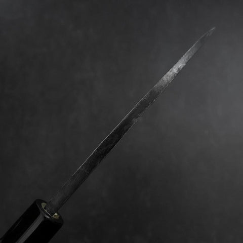 Deba Blue Steel #2 Kurouchi Büffelhorn und Magnolienholz Griff 150mm-[Musashi]-[Japan-Küchenmesser]
