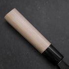 Deba Blue Steel #2 Kurouchi Büffelhorn und Magnolienholz Griff 150mm-[Musashi]-[Japan-Küchenmesser]