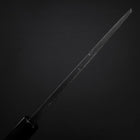Deba Blue Steel #2 Kurouchi Chokin Drache Büffelhorn und Ebenholz Griff 150mm-[Musashi]-[Japan-Küchenmesser]