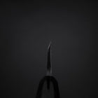 Deba Blue Steel #2 Kurouchi Chokin Dragon Buffalo Ebony Handle 150mm-[Musashi]-[Japan-Küchenmesser]