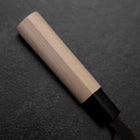 Deba Blue Steel #2 Kurouchi Magnolienholz Griff 120mm-[Musashi]-[Japan-Küchenmesser]