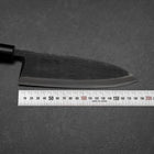 Deba Blue Steel #2 Kurouchi Magnolienholz Griff 180mm-[Musashi]-[Japan-Küchenmesser]