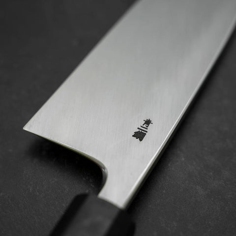 Deba Blue steel #2 Kasumi Walnuss Griff 210mm-[Musashi]-[Japan-Küchenmesser]