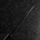 Deba Doppelte Fase Blue Steel #2 Kurouchi Rosenholz Griff 150mm-[Musashi]-[Japan-Küchenmesser]