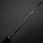 Deba Doppelte Fase White Steel #2 Kurouchi Büffelhorn und Magnolienholz Griff 180mm-[Musashi]-[Japan-Küchenmesser]