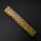 Deba Double Bevel White Steel #2 Kurouchi Oak Handle 180mm (7”)-[Musashi]-[Japan-Küchenmesser]