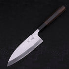 Deba Linkshand AUS-10 Kasumi Büffelhorn und Wenge Griff 150mm-[Musashi]-[Japan-Küchenmesser]