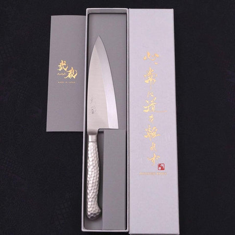 Deba Molybdän Westlicher Griff 135mm-[Musashi]-[Japan-Küchenmesser]