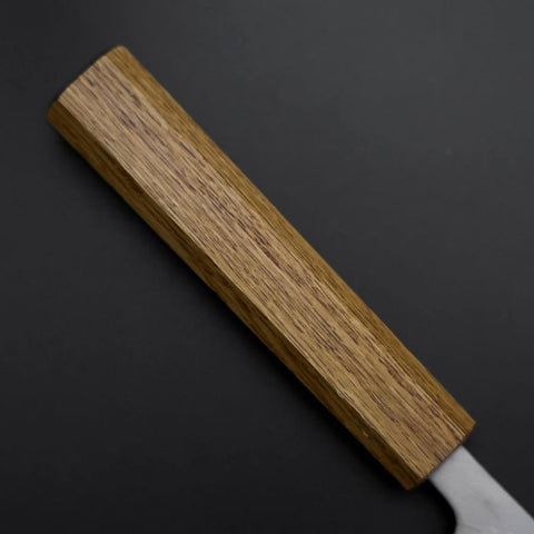 Deba SK-Stahl Kasumi Eichenholz Griff 150mm-[Musashi]-[Japan-Küchenmesser]