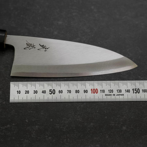 Deba SK-Stahl Kasumi Magnolien Griff 150mm-[Musashi]-[Japan-Küchenmesser]
